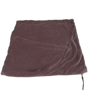 Pottery Barn Velvet Pillow Cover 20x20 Mauve Purple Modern Glam Plush Luxury